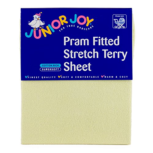 2 X WHITE PRAM / MOSES BASKET /CRIB FITTED SRETCH TERRY SHEET COTTON RICH
