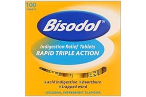 HAYMAX Bisodol Triple Action 100 Indigestion Relief Tablets