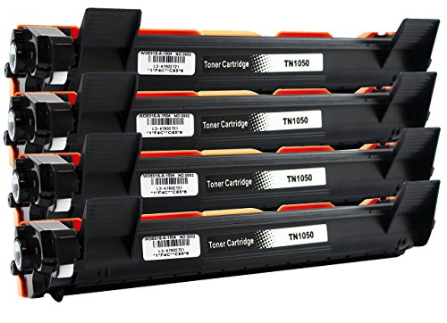 4 Toner XXL kompatibel für Brother TN-1050 HL-1110 DCP-1510 schwarz - 2