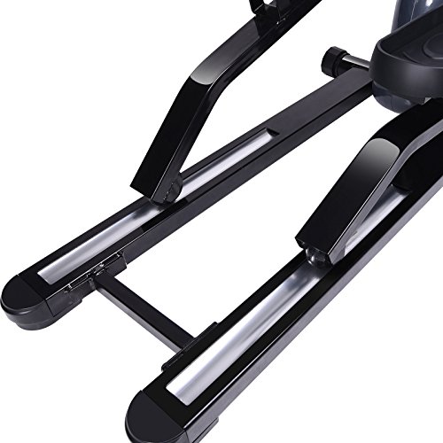 Sportstech CX630 Profi Crosstrainer Elliptical mit elliptischem Bewegungsablauf, Schwungmasse 21 KG, 4x HRC – 20 Trainingsprogramme – 24 Widerstand Stufen – Heimtrainer Ergometer Ellipsentrainer Stepper - 5