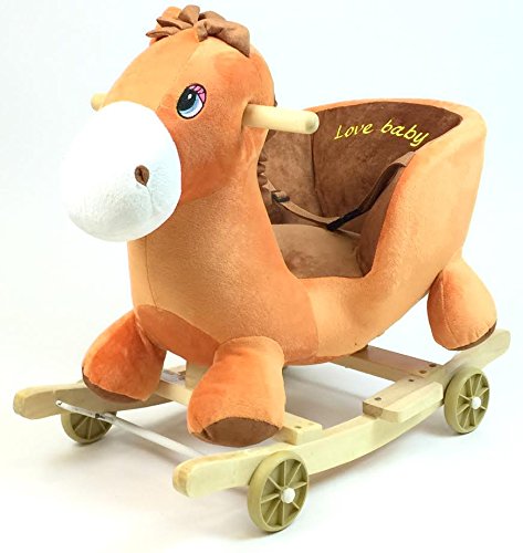 Costello® HQ BABY CHILDREN KID SOFT MUSICAL ROCKING HORSE ANIMAL TODDLER CHAIR INFANT ROCKER TOY ?HIGH PERFORMER?PREMIUM QUALITY?UK SELLER?