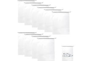 LYRAMIS 10 Pièces Sac Chaussures Voyage,de à Rangement Chaussure Sacs Cordon Housse avec Transparents a Indispensable Pochette Range Accessoire Anti-Poussière,pour Shoes Surchaussures Poussière Mperméable