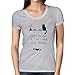 Produktbild Texlab Nice Things - Damen T-Shirt, Größe XL, Grau Meliert