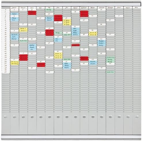 FrankenPV-SET5 T-Card Office Planner 100.8 x 100.8 cm Set of 50 [German Language]