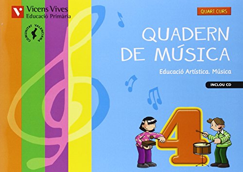 Quadern Musica 4 Valencia+cd