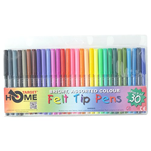 Target Homewares - Bolígrafos de fieltro de colores brillantes
