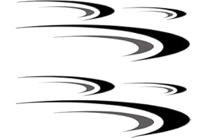 KACEPAR Grandi Decalcomanie in Vinile, Adesivi per Carrozzeria Auto, Strisce Grafiche per Camper, Rimorchi