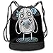 Produktbild Lightweight Waterproof Large Storage Drawstring Bag for Men & Women - Oh Beep! Retro Funny Robot Cinch Backpack Sackpack Tote Sack