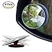 4 Pack Upgrade 2" Blind Spot Mirrors, Ampper 360 ° Rotate + 30 ° Sway Adjustabe HD Glass Convex Wide Angle Rear View Car and Motorcycle Universal Fit Stick-On Lens RS.1899.00