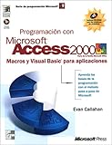 Image de Programacion Con MS Access 2000 with CDROM (Serie de Programacion Microsoft)