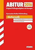 Abiturprüfung Gymnasium Baden-Württemberg - Mathematik m. CD-ROM by 