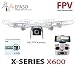 Produktbild efaso Hexacopter MJX X600 - 2,4 GHz Drohne mit 2.0 MP HD Kamera C4018, LEDs, Headless Mode, Rotorschutz, One-Key-Return Funktion und Geshwindigkeitsregler