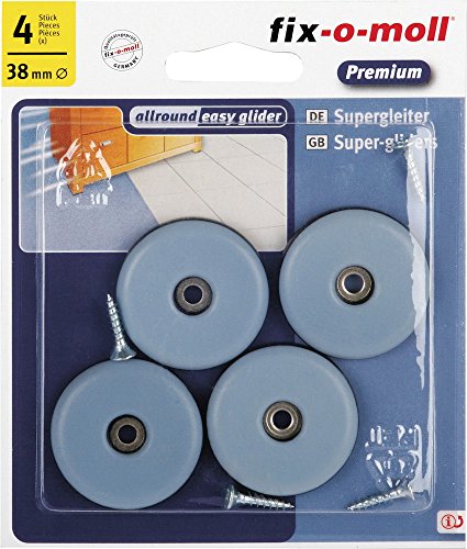 Preisvergleich Produktbild Allround Easy-Glider mit Schraube 38mm, 4er Pack