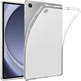 Samsung Galaxy Tab A9 Şeffaf Kılıf Silikon Tablet Kılıfı Ultra İnce Buzlu Şeffaf Kılıf (Tab A9)