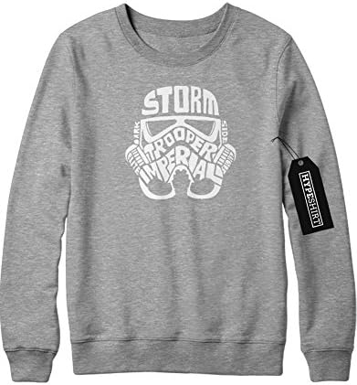 Sweatshirt Imperial Storm Trooper Mask C140009 -  grey - XX-Large