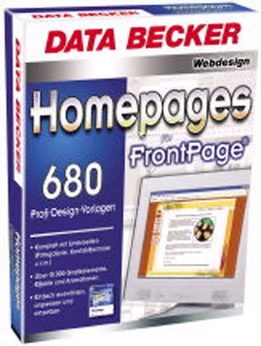 Preisvergleich Produktbild 680 Homepages für Frontpage