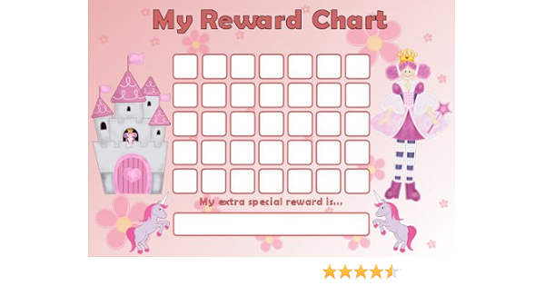 Princess Reward Chart Amazon Co Uk Toys Games Princess Reward Chart Amazon Co Uk Toys Games