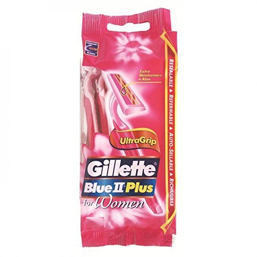 Gillette Blue II Disposable Razor Plus Sensitive for Women