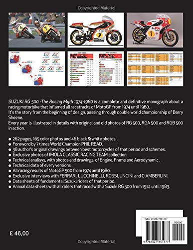 Livres Couvertures de Suzuki RG 500-The Racing Myth 1974-1980