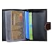 Hide&Sleek Soft Black with Brown Artificial Leather Card Holder RS.399.00