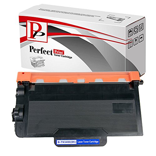 PerfectPrint Kompatibel Toner Patrone Ersatz TN-3480 für Brother DCP-L5500DN L6600DW HL-L5000D L5100DN L5100DNT L5200DW L5200DWT L6300DW L6300DWT L6400DW (Schwarz)