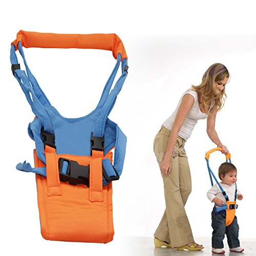 Orange Baby Moon Walk Walker Bouncer Jumper Toddler Help Learn Assistant Safety