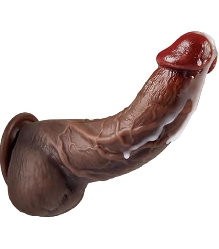 Real Body Dildo, realistisch, 21,5 cm, mit Saugnapf, Schwarz : Amazon.de:  Drogerie & Krperpflege