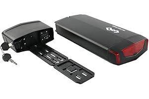 UNIT PACK POWER UPP Batterie de Porte-Bagages 36V 13Ah pour vélo électrique 500W 250W - Batterie Lithium-ION pour kit de Conversion Ebike 36V et Moteur de moyeu Litio