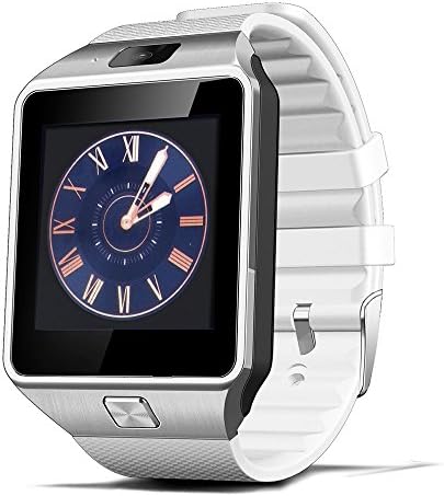 Smart Watch , CulturesIn Touch Screen Bluetooth WristWatch with Camera/SIM Card Slot/Pedometer Analysis for Android (Full Functions) and IOS (Partial Functions) (white)
