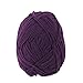 Produktbild Proto Cool Dark Purple: Fiber Haushalt handgemachte häkeln Schal Handschuhe Pullover Strick Garn Cord 25g dunkel lila