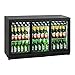 Produktbild Royal Catering RCGK-318C Getränkekühlschrank Flaschenkühlschrank mit Glastür (323 L, 2–10 °C, abschließbare Schiebetüren, Doppelglas, LED Beleuchtung, Schwarz)