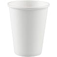 Amscan Pappbecher Weiß, 8 Stück, 266 Ml – Perfekt Für Party & Garten