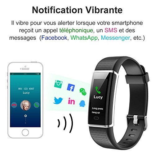 Willful Montre Connect  e Podometre Smartwatch Bracelet Connect     cran Couleur Etanche IP68 Femme Homme Enfant Sport Cardio Fitness Tracker d Activit   Cardiofr  quencem  tre pour Android iOS Smartphone