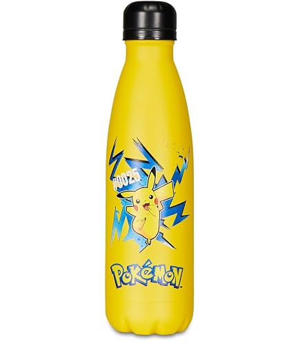 STOR Pokemon Distortion World Themed Glass Bottle - 620 Ml, Black, Medium Size - View #10