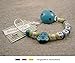 Personalised Baby DUMMY CLIP | Pacifier Holder with preffered name – boys motif turquoise car | Beststeller from Germany