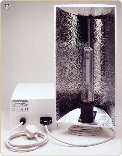 Esoteric Hydroponics Quality 400W Metal Halide Grow Light complete with remote ballast, lamp& reflector