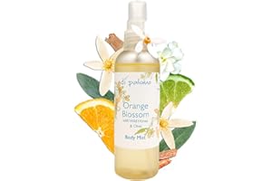 Di Palomo Orange Blossom & Honey Moisturising Body Spray 100ml. Body Mist for Women. Perfume for Women with Skin Care. Fragrance Spray Ladies Perfume. Fragrance Gift for Women.