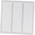 300x300mm / 12x12" inch White Metal Air Vent Grille Cover with Insect Mesh - Ventilation Cover
