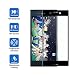 Produktbild Sony Xperia X Compact Displayschutzfolie, AVIDET Hohe Qualität 3D vorgerundet PET HD Ultra-klar glasfolie Display Schutz Folie Vollschutz-mit ultra-Stärke, ultra-klare Transparenz für Sony Xperia X Compact, ( Schwarz)