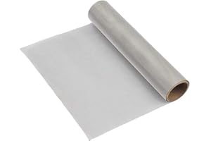 MMLFX 1pc Edelstahlfilter 10-80 100 120 200 300 400 Mesh Mikron Filtration Siebblatt 50x100cm Siebfilter Lebensmittelfilter (Color : 120 mesh Hole 0.15mm)