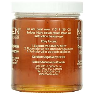 M4Men, Moom For Men, 100% Organic Hair Removal 12oz/345g Refill Jar - Image 5