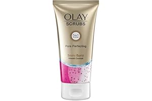 OLAZ Olay Scrubben - Poren Perfektionierendes Peeling-Reinigungsmittel, Beere platzte - 150 ml