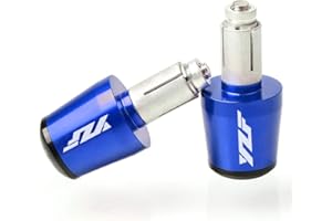 ZHUOWU 7/8" 22mm Puños Acoples de Manillar Agarraderas para Yamaha YZF R1 R3 R6 R6S R25 R125 600R