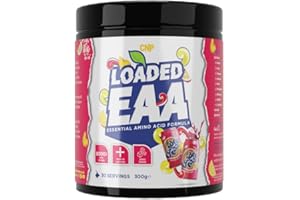 CNP Professional Loaded EAAs, Essential Amino Acids, BCAAs, Muscle Repair & Recovery Powder, 300g / 100g and 30/10 Servings, 12 Delicious Flavours (Fantasy Twisted Fruit, 300g)