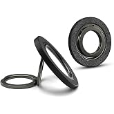 Youngkit Colorful Serisi Double Magnetik Ring Stand Telefon Tutucu Siyah