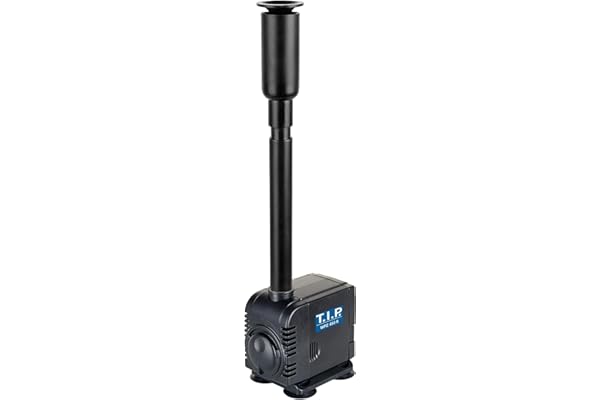 T.I.P. Pompe Fontaine Intérieure WPZ 450 R - Pompe pour Aquariums et Fontaines, Débit Réglable, Compacte, Installation Facile