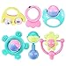 Produktbild 6 x Baby Rassel Spielzeug