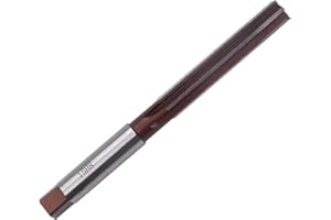 Utoolmart 15 mm Schneiddurchmesser Handreibahle, gerader Schaft, H8, legierter Werkzeugstahl, Reibnuten, Fräsen, Metalllochschneider, Werkzeuge, 1 Stück