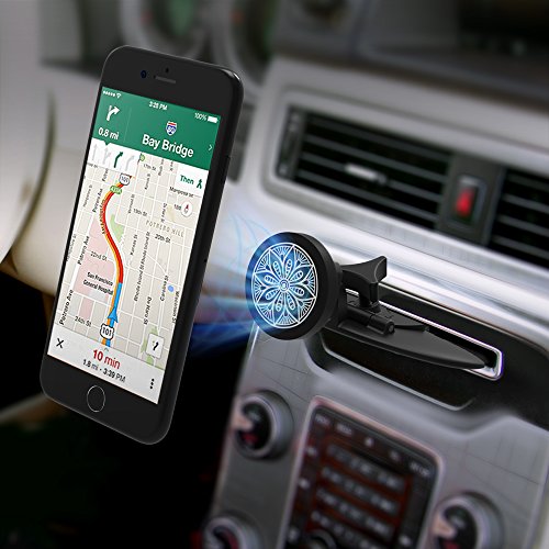 Supporto Auto Smartphone VAVA Supporto Magnetico Universale per il Vano del Lettore CD dellâ€™Auto, Potente Magnete Integrato, Perno Rotante a 360Â°, Compatibile con la Maggior Parte degli Smartphone, dallâ€™iPhone 5S allâ€™iPhone 7 Plus, Samsung Galaxy S6, S7 e S8