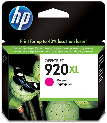HP 920XL Magenta Original Druckerpatrone mit hoher Reichweite für HP Officejet